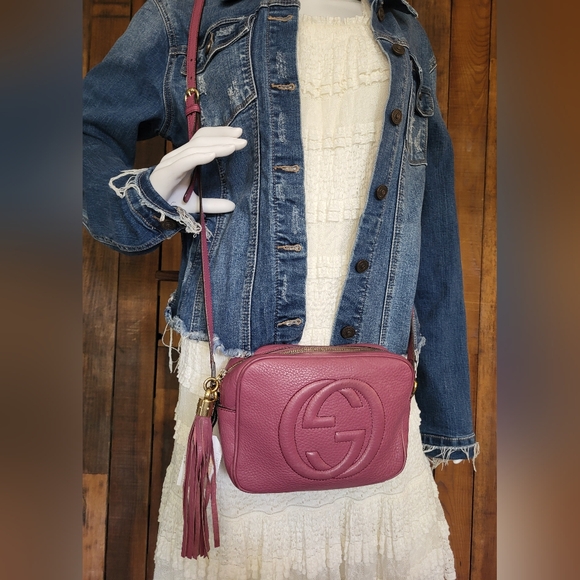 Gucci Soho Disco Calfskin Crossbody Bag - Picture 2 of 14